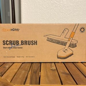 Clean home- scrub brush